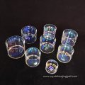 Q're 7 chakra crystal singing bowl set